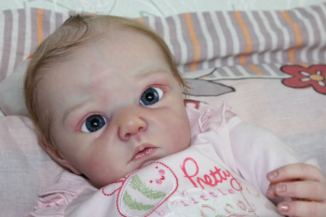 Мои маленький большеглазик, кукла реборн Беспаловои Жанны