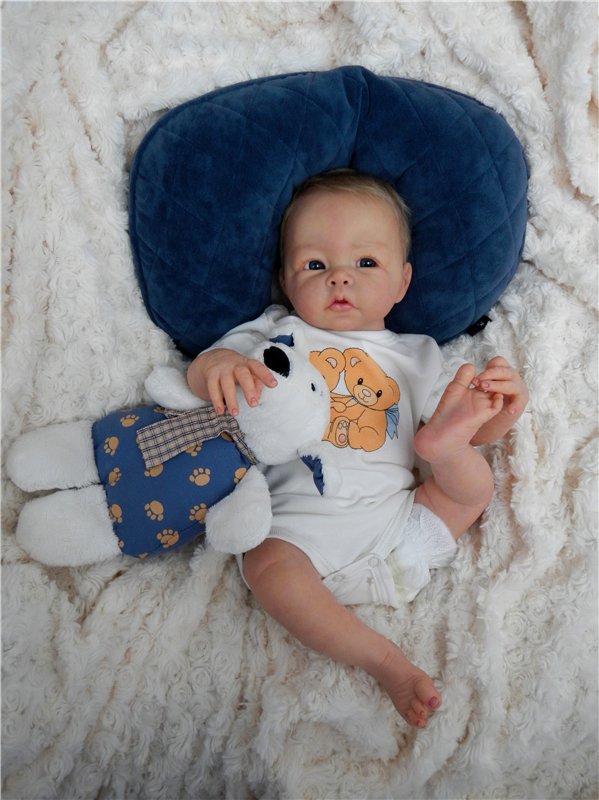 Андрюша. Малыш реборн Barmalina Nursery (фото 5)