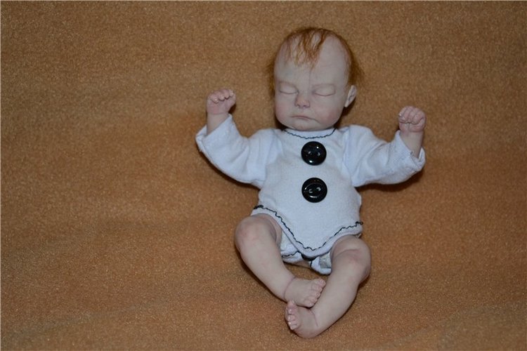 Малышок Артем, авторская кукла из пластики | Бэйбики Малышок Артем, авторская кукла из пластики (фото 7)