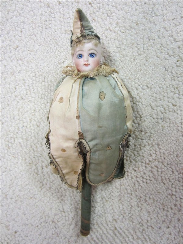 Помощник во флирте, шутовская кукла (Marotte antique doll) (фото 7)