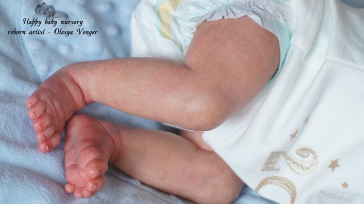 Мой маленький Ангел. Продолжение... кукла реборн Олеси Венгер (фото 9)