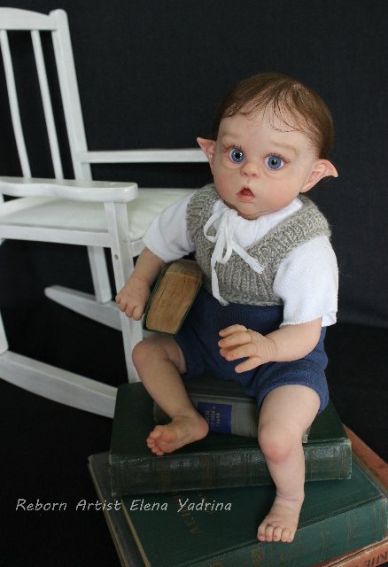 Стефан. Куклы реборн Елены Ядриной (фото 3)
