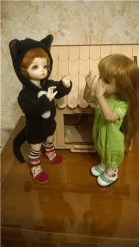 Тася встречает гостей — Куклы Iplehouse (Иплхаус): BJD (БЖД) (фото 3)