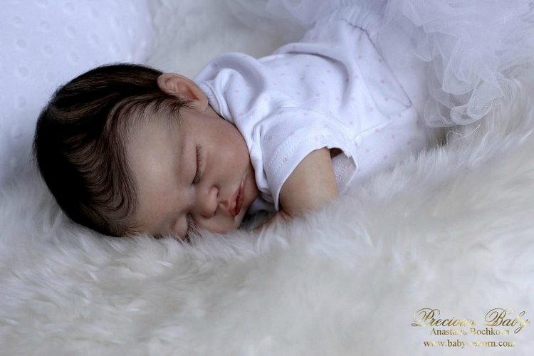 Малышка Квини. Кукла реборн Анастасии Бочковой