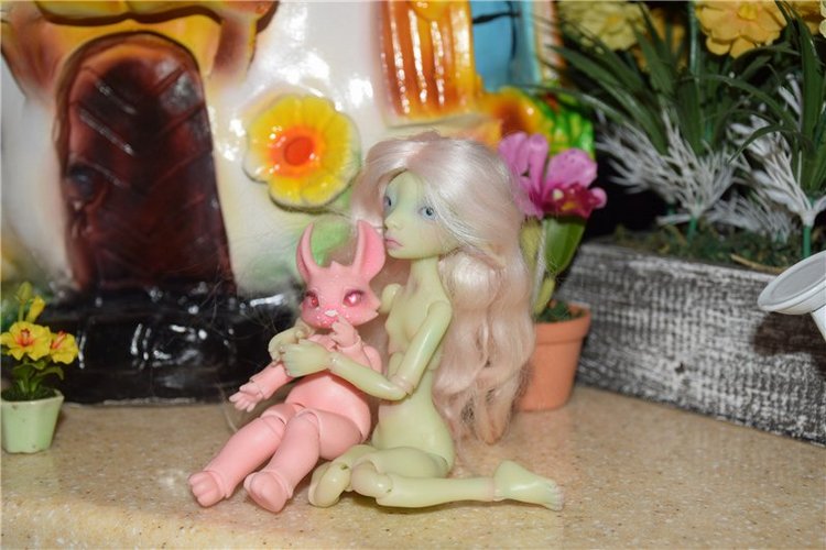 Распаковка сказочной лягушечки! BJTales Green Asrai От Лидии Снуль (фото 6)