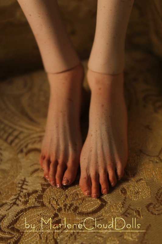 Новая девушка, авторская кукла Гая