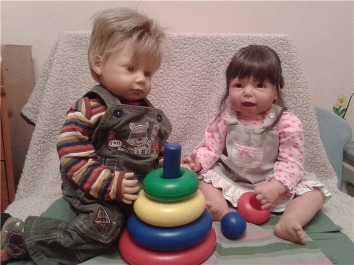 Малышка Ника и Макс - как мы играем. (Lee Middleton, Brigitte Paetsch)