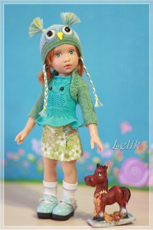 Мечтательница Оливка в новом наряде + бонус