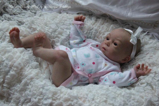 Аделиночка... Куколка реборн Виктории Вишни