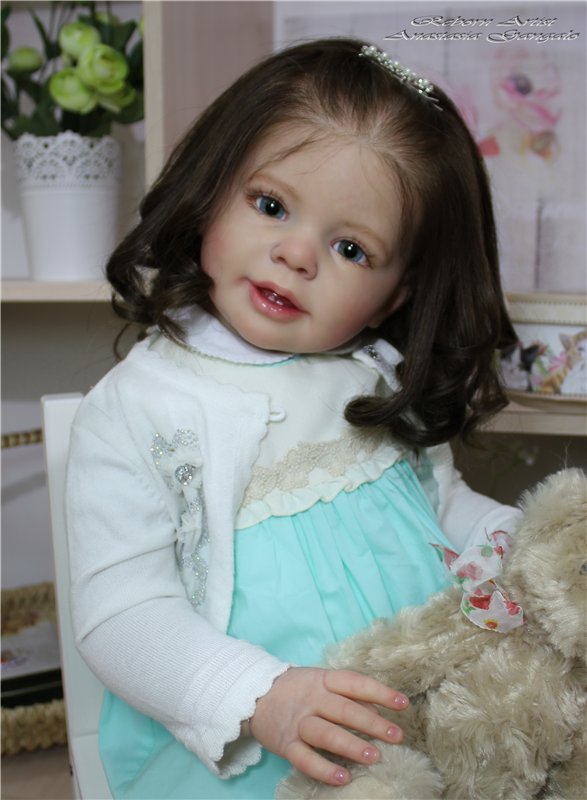 Миланочка!Кукла реборн Анастасии Гангало