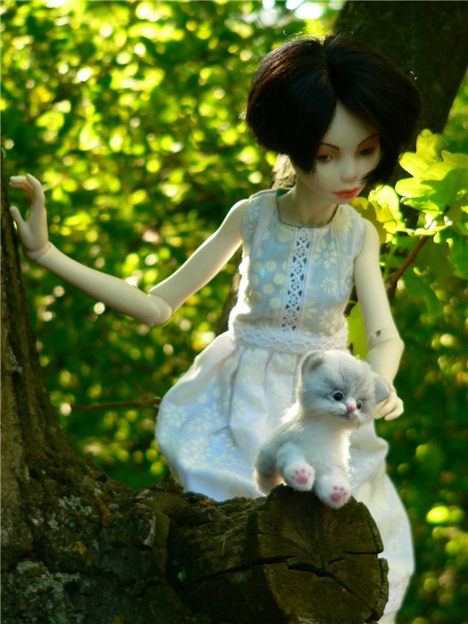 Серафимина прогулка | Бэйбики Серафимина прогулка — Куклы Yuki Doll (Юки Долл): авторские BJD (БЖД) (фото 5)