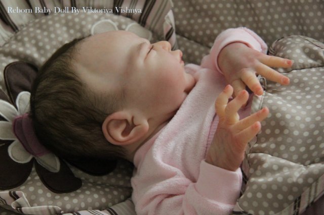 Наконец... представляю вам мою куколку... Реборн Виктории Вишни
