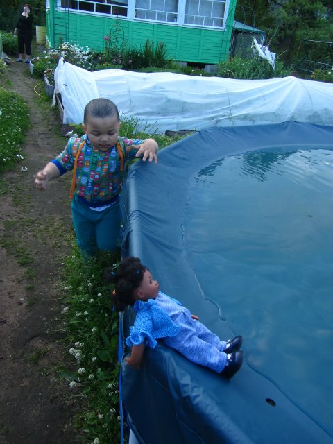 Мишельки на даче. Куклы Rosemarie Anna Muller