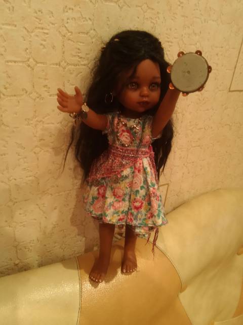 Цыганочка Paola Reina — ООАК Paola Reina (Паола Рейна) и испанских кукол: перерисовка (фото 3)