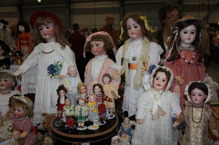 Выставка кукол, мишек тедди, кукольных домиков и миниатюры в Den Bosch (Нидерланды) 24-25 октября 2015 год. Часть вторая