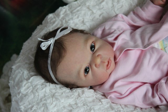 Малышка Кармен. Куколка реборн Виктории Вишни (фото 8)