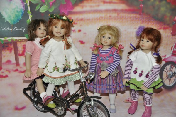 4 плюшечки - ватрушечки — Куклы Heidi Plusczok (Хайди/Хейди Плюсчок) — фото