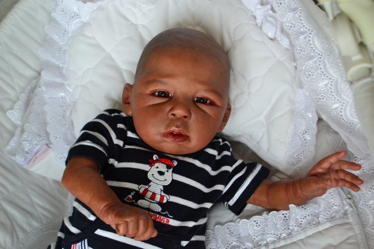 Этнический мальчик реборн (фото 4)