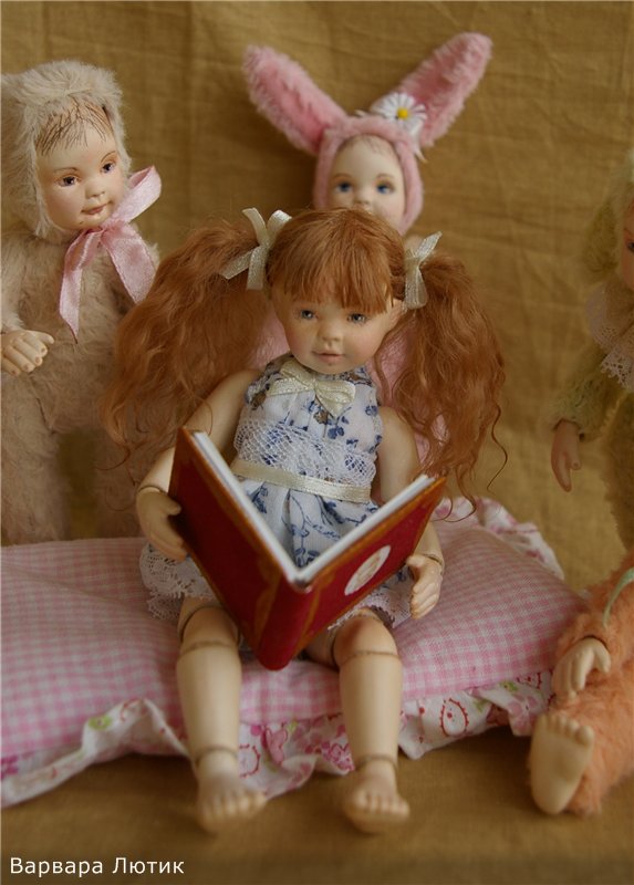 Проба пера. Шарнирная кукла