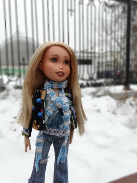 Прогулка с любимыми куколками