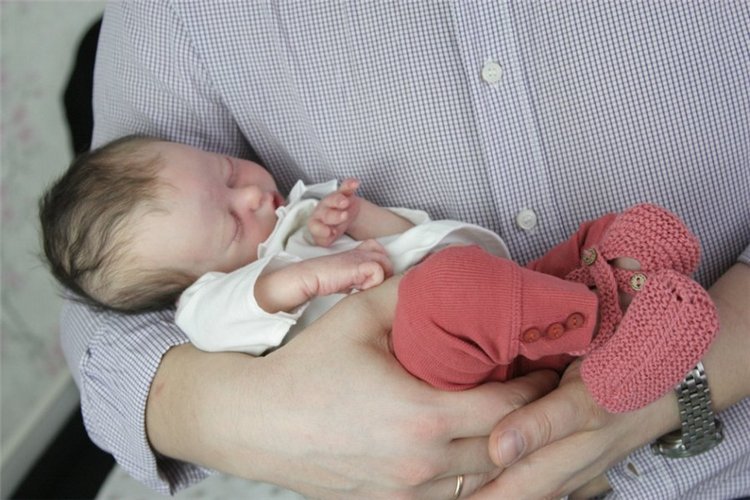 Удивительно реалистичная кукла реборн Елены Киприяновой. Молд Emma by Natalie Scholl