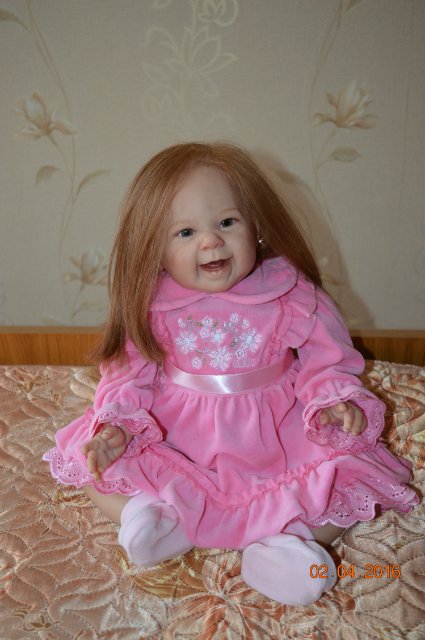 Моя Николь, кукла реборн из молда Мейзи Андреа Арчелло (фото 10)