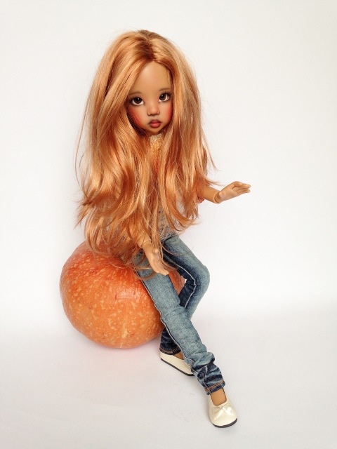 Оранжевое. Kaye Wiggs — Куклы Kaye Wiggs (Кайе Виггс): авторские BJD (БЖД)