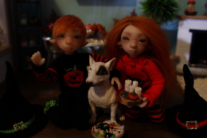 Фиби и Остин желают всем Веселого Хеллоуина! (BJTales, Лидия Снуль)