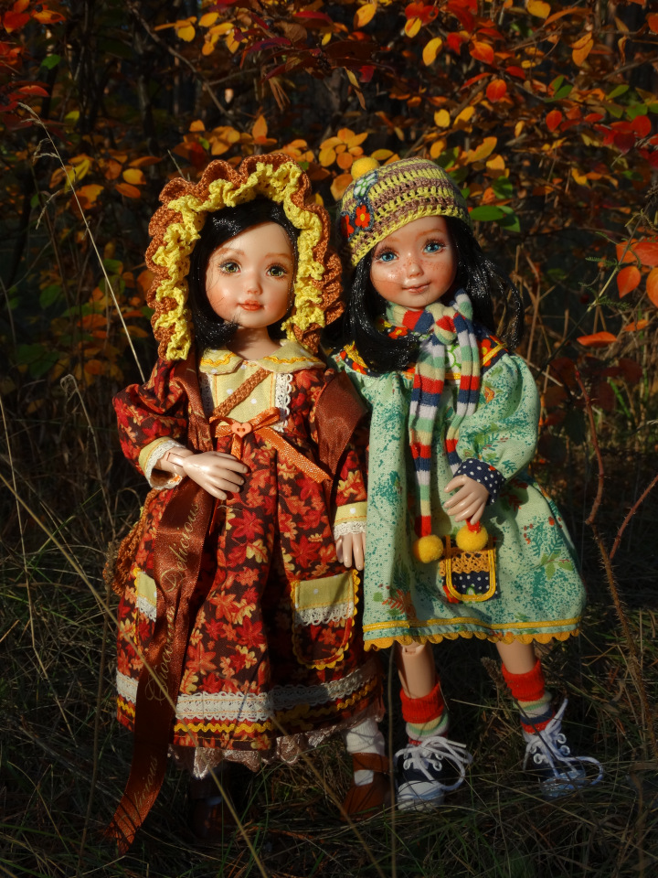 Любимые куколки Jolina в осеннем лесу (фото 7)