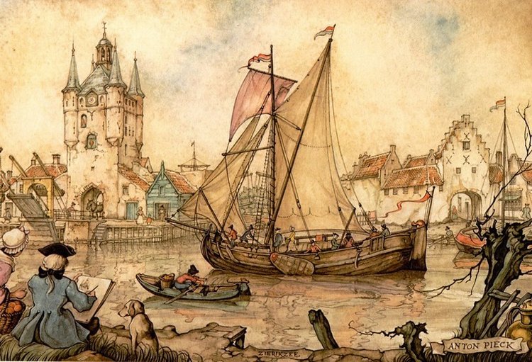 Волшебная кисть Антона Францискуса Пика