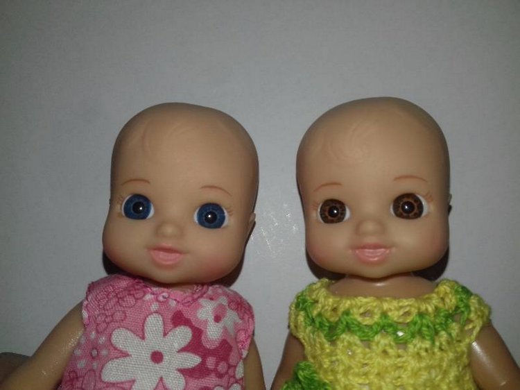 Сравнение молдов мини-куколок Chou-Chou. А одинаковы ли