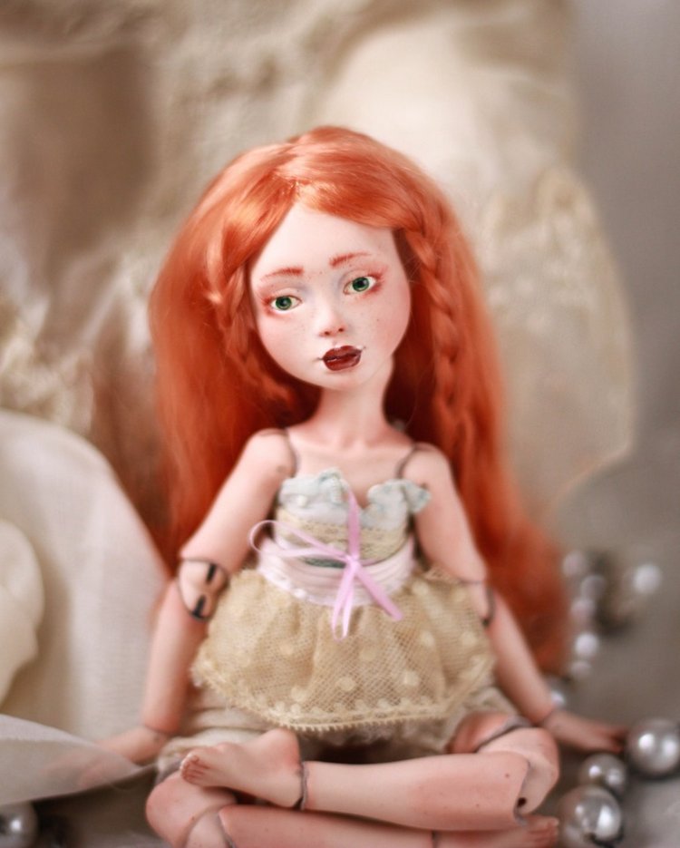 Девочки-эльфийки от Skvorkadolls. Шарнирные авторские куклы