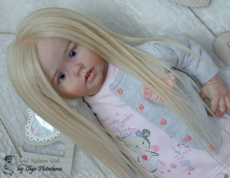 Ariel by Joanna Kazmierczak, куклы reborn Ольги Плотниковой