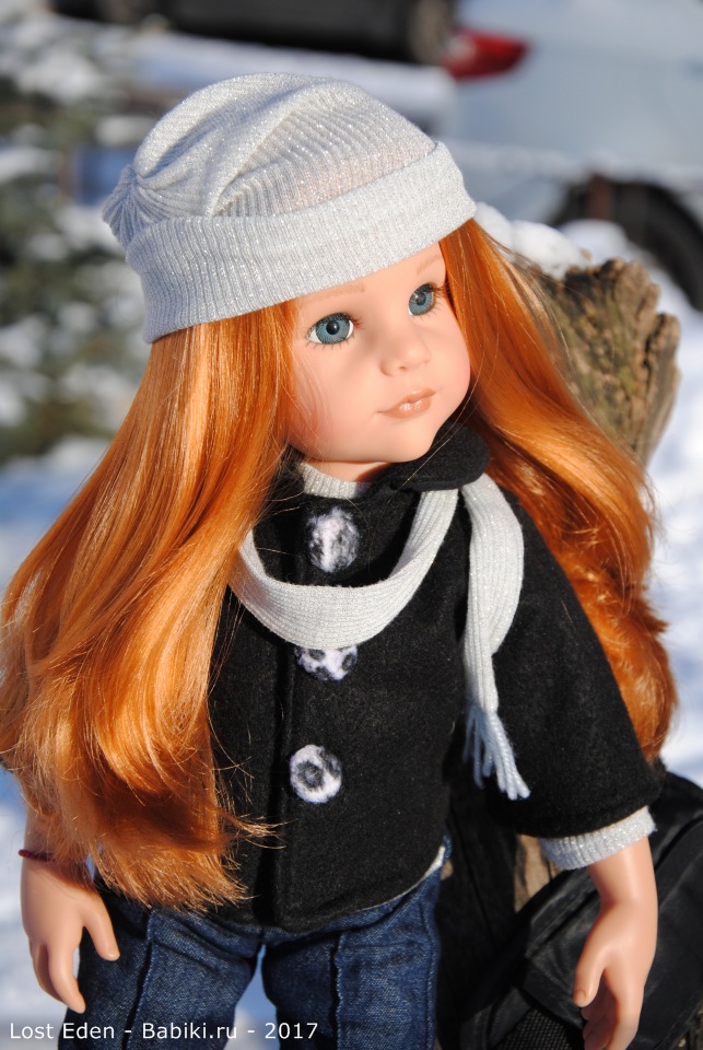 Самая красивая Рыжая. Сара с собачкой 2009 г от Gotz (фото 4)