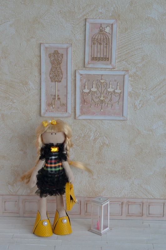 Большой румбокс с аксессуарами (фотозона 7в1) для кукол от 25 см (фото 5)