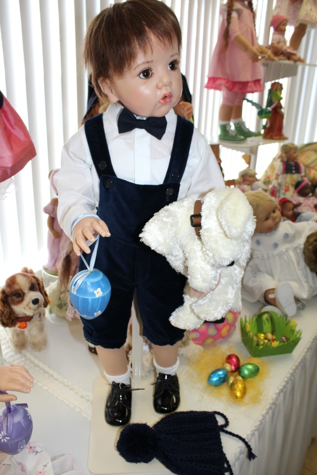 Пасхальная встреча в магазине кукол Гюнзел. Новая коллекция из резин 2017. Mila i Robin (фото 6)