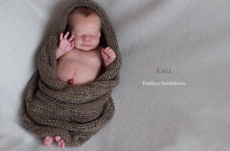 Мой реалистичный малыш реборн из молда Knox. Кукла Эмилии Аредаковой (фото 2)