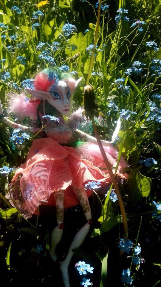 Коллекция кукол "Свет и Тень Хрустального Озера": Свет Кристалла (фото 3)