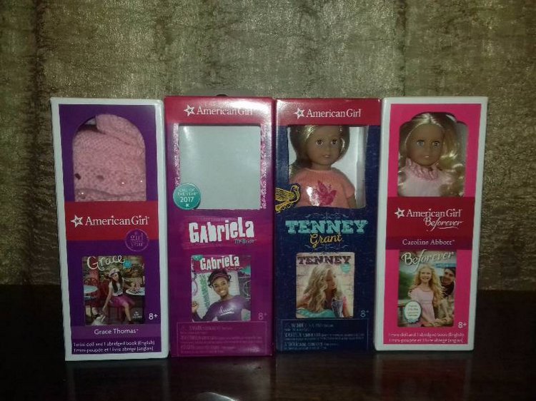 Обзор кукол мини American girl. Часть 6. Кэролайн Абботт и Габриэла Макбрайд