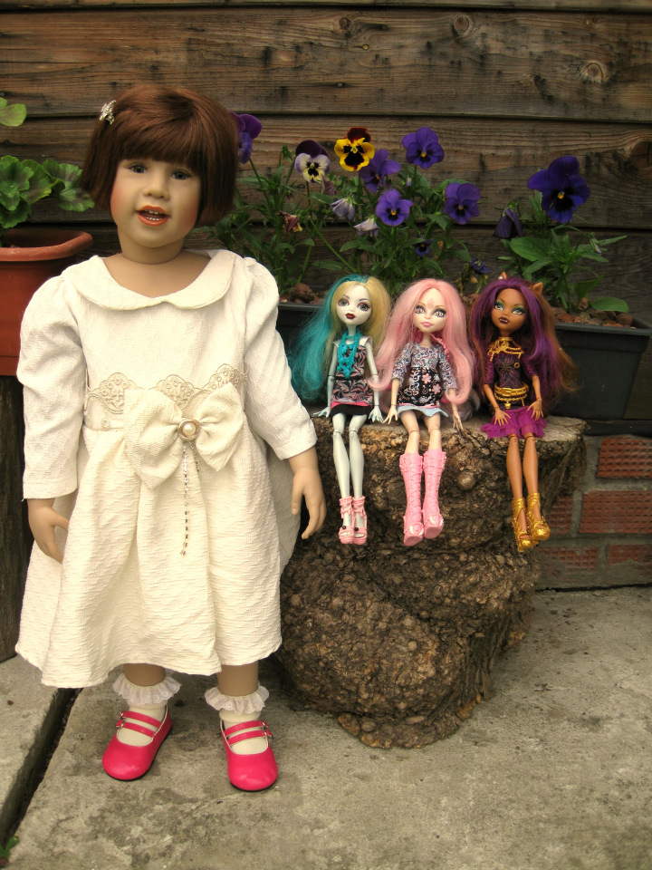 Лерочка и её куклы. Коллекционная кукла Лена Sissel Skille