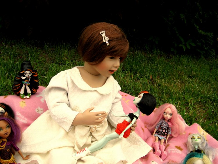Лерочка и её куклы. Коллекционная кукла Лена Sissel Skille