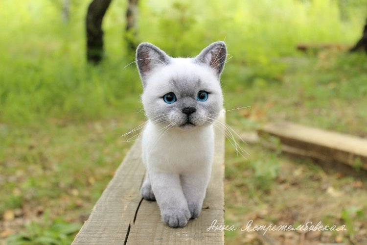 На прогулке — Валяные игрушки из шерсти: сухое валяние