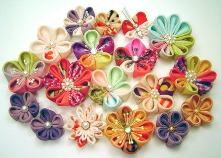 Kanzashi - японское искусство создания красоты