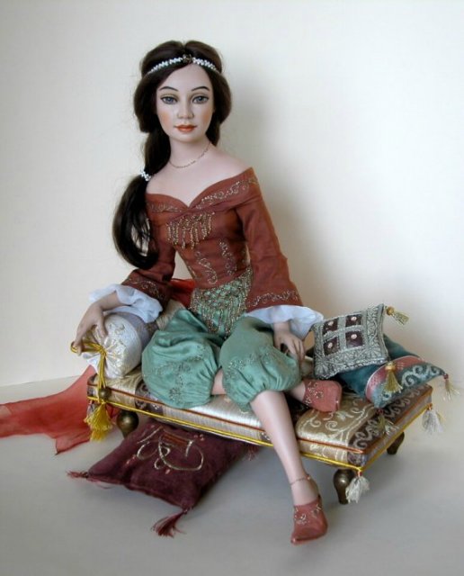 Мотивы и образы искусства Серебряного века в авторских куклах Светланы Никульшиной