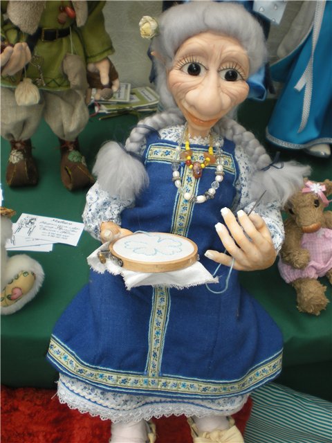 Рядом столько талантливых людей - удивительные куклы. Выставка в Санкт-Петербурге (фото 9)