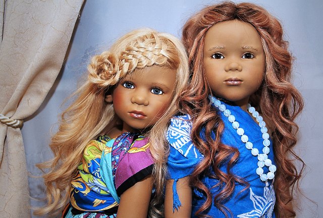 Яркие девчонки Таби и Бирка от Annette Himstedt