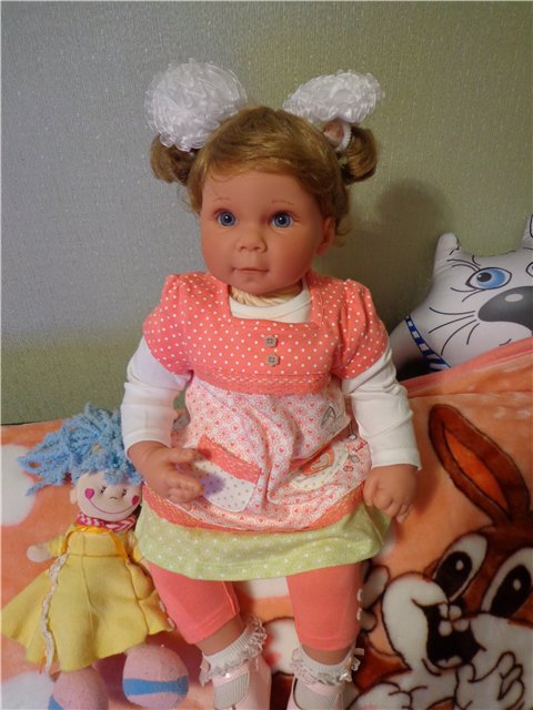 Моя Маруся! Любимая куколка от Lee Middleton и Рева Шик