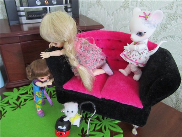 Розовая сказка для маленькой девочки