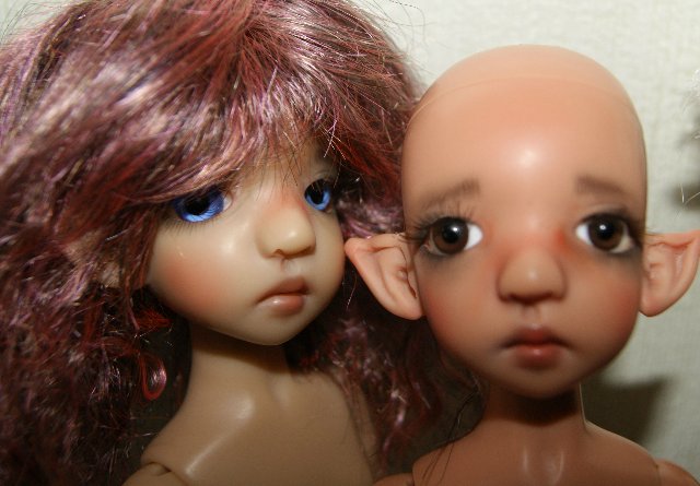 Мои малышки тиники - загорелые и беляночки от Kaye Wiggs и Sofi Lou