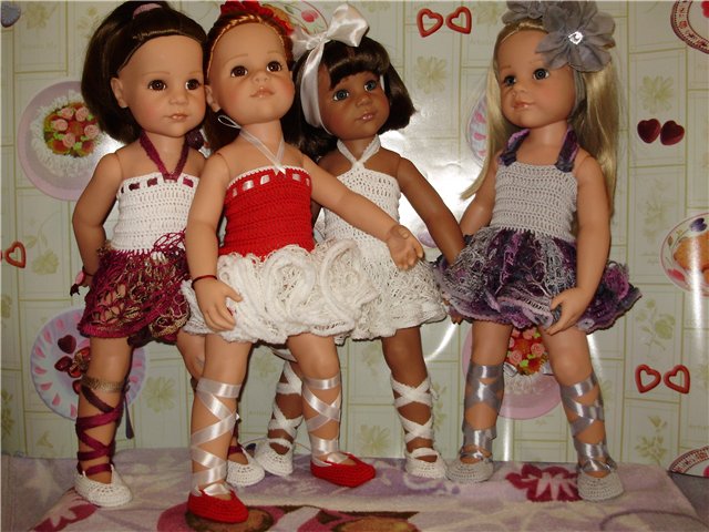 А у нас балетный класс! Одежда для Готц